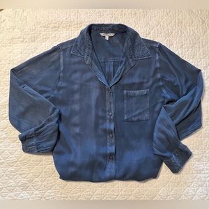 New Directions - Denim look blouse.